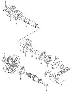 JR50 Трансмиссия