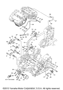 XV1900CU Масляный насос