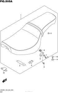 LS650 Сиденье