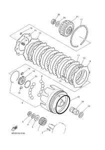 PW80 Сцепление