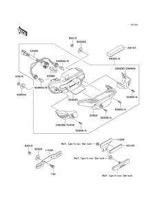 AN110 Taillight unit ass`y