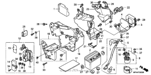 VT600C Battery + battery box