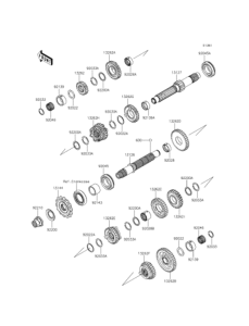 ER250 Трансмиссия
