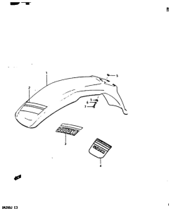 DR200 Переднее крыло