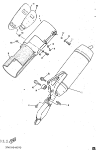 CW50RSP Выхлопная система