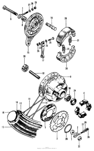 S65 Переднее колесо