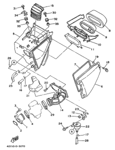 TT250R Впускная система