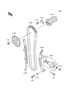 BN125 Распредвал