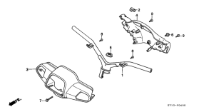 SA50 Handle pipe / handle cover