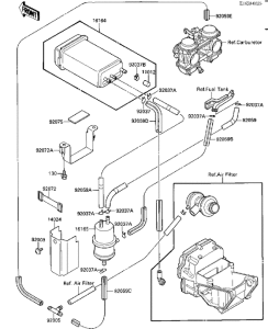  Испарительная система топлива