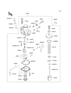 KX100 Carburetor(1 / 2)
