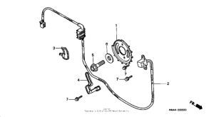 VT1100C Зажигание генератора импульсов