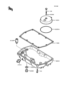  Поддон картера