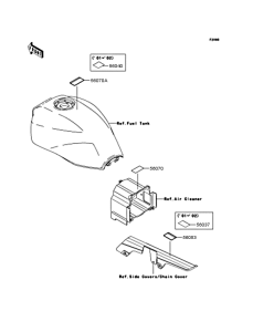 ZR1200 Наклейки