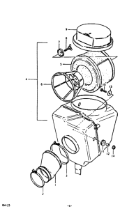 RM125 Воздухоочиститель