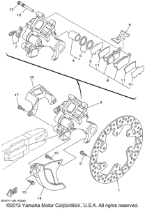  Задний суппорт