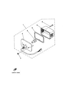 MR50 Габаритный задний фонарь