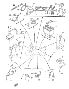 TZR50 Электрика 1
