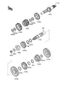 VN750 Трансмиссия
