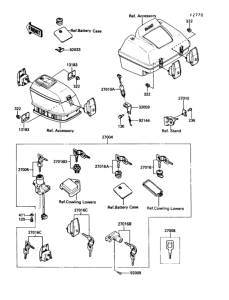 ZG1200 Замок зажигания