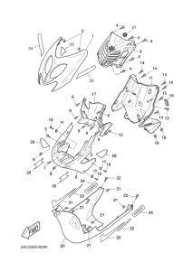 YQ50L Ветровое стекло