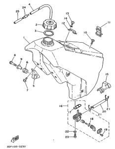  Топливный бак