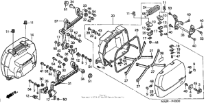 ST1100P Боковые кофры