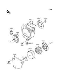 KX60 Воздушный фильтр