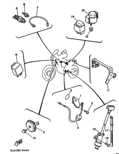 XTZ750 Elektrische ausrustung 1