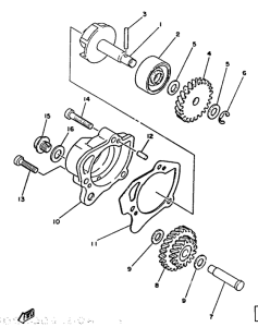 DT125 Водяной насос