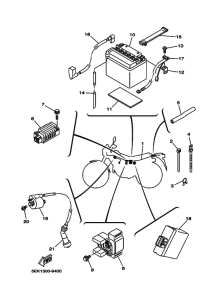 TW125 Equipo electrico