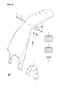 DS80 Заднее крыло