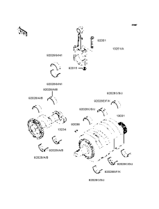 EL250 Коленвал