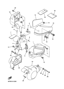 XVS400C ｻｲﾄﾞｶﾊﾞｰ