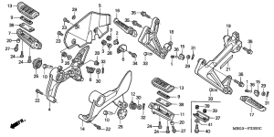 VFR800 Ступень передачи