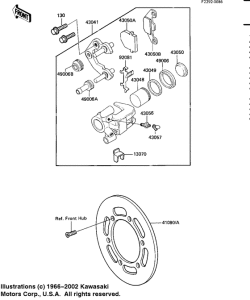  Передний суппорт