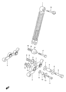FZ50 Передняя подвеска