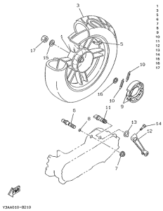 CW50R Переднее колесо