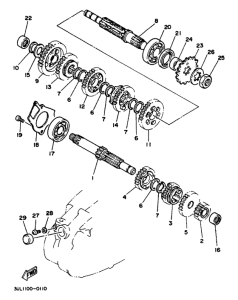 RT100K Трансмиссия