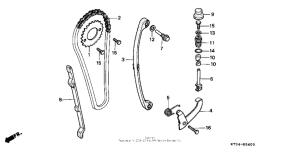 XR200R Cam chain + tensioner