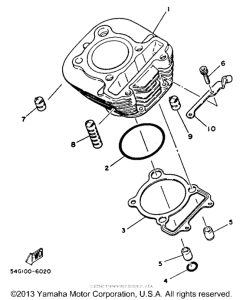 TW200UC Цилиндры