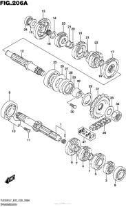 TU250 Трансмиссия