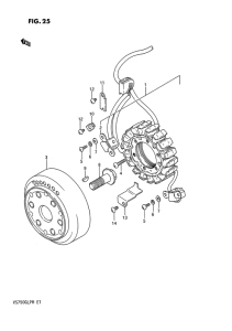 VS750 Зажигание