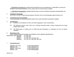 RMX50 Catalog preface