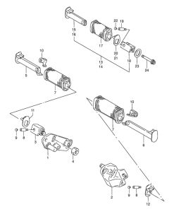 LS650 Подножки