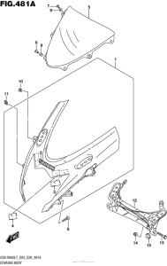 GSX-R600 Cowling Body