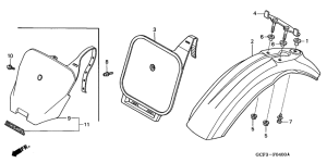 XR70R Переднее крыло