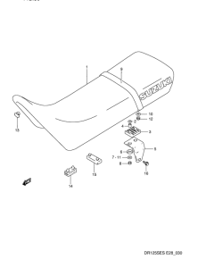 DR125 Пружина