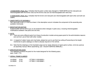 UH150 Catalog preface