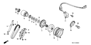 CB1000F Муфта стартера